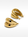 Aros Con Efecto Doble - Acero Inoxidable