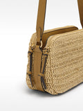 Bolso Bandolera Efecto Rafia