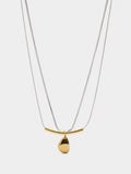 Set De Collares Con Colgante - Acero Inoxidable
