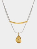 Set De Collares Con Colgante - Acero Inoxidable