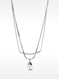Set De Collares Con Colgante - Acero Inoxidable