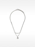 Set De Collares Con Colgante - Acero Inoxidable