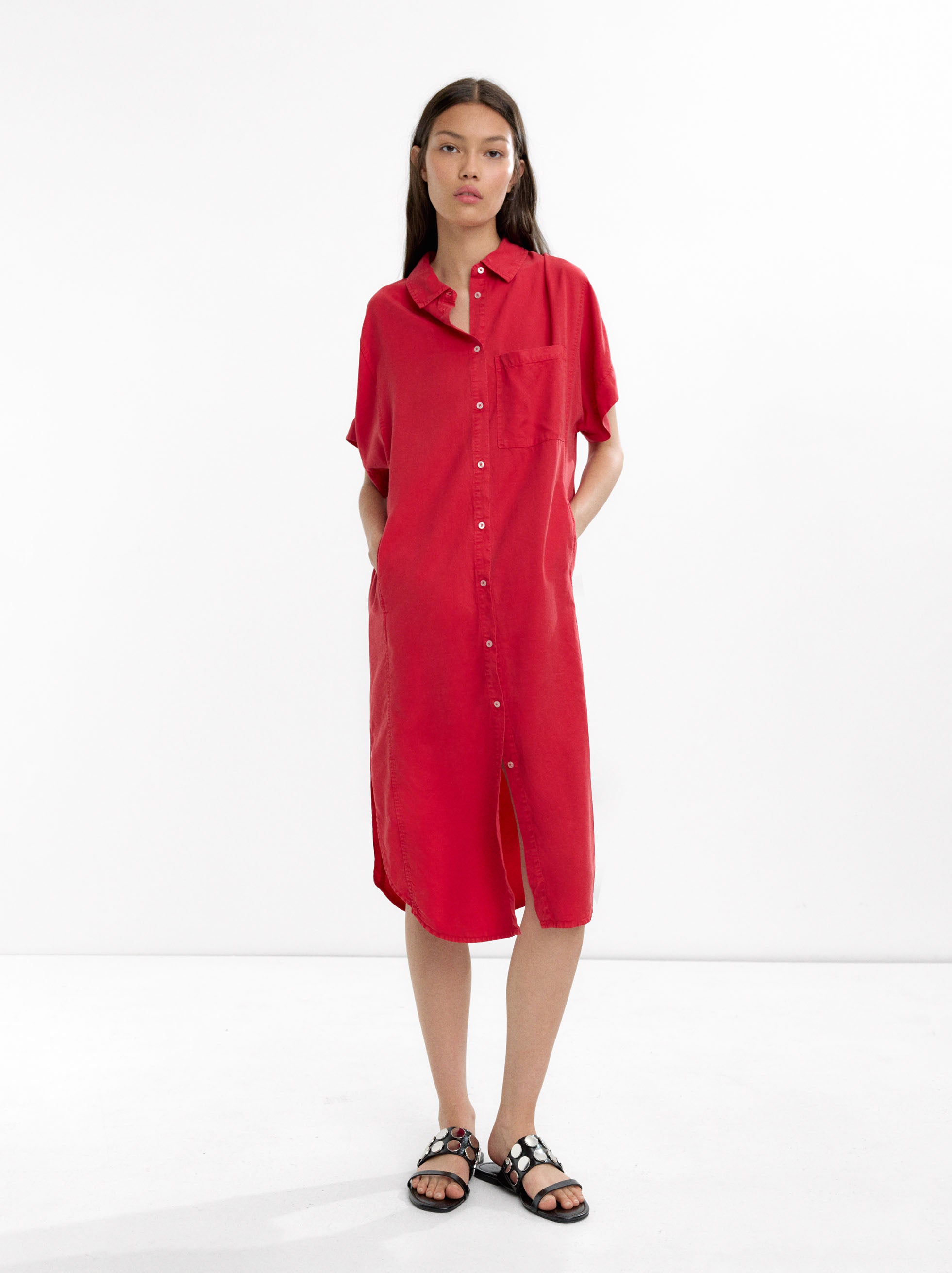 Vestido Camisero 100% Lyocell