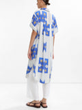 Vestido Camisero Estampado 100% Lyocell