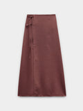 Falda Midi Cruzada De 100% Lyocell