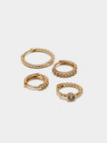 Set De Aros Con Circonitas