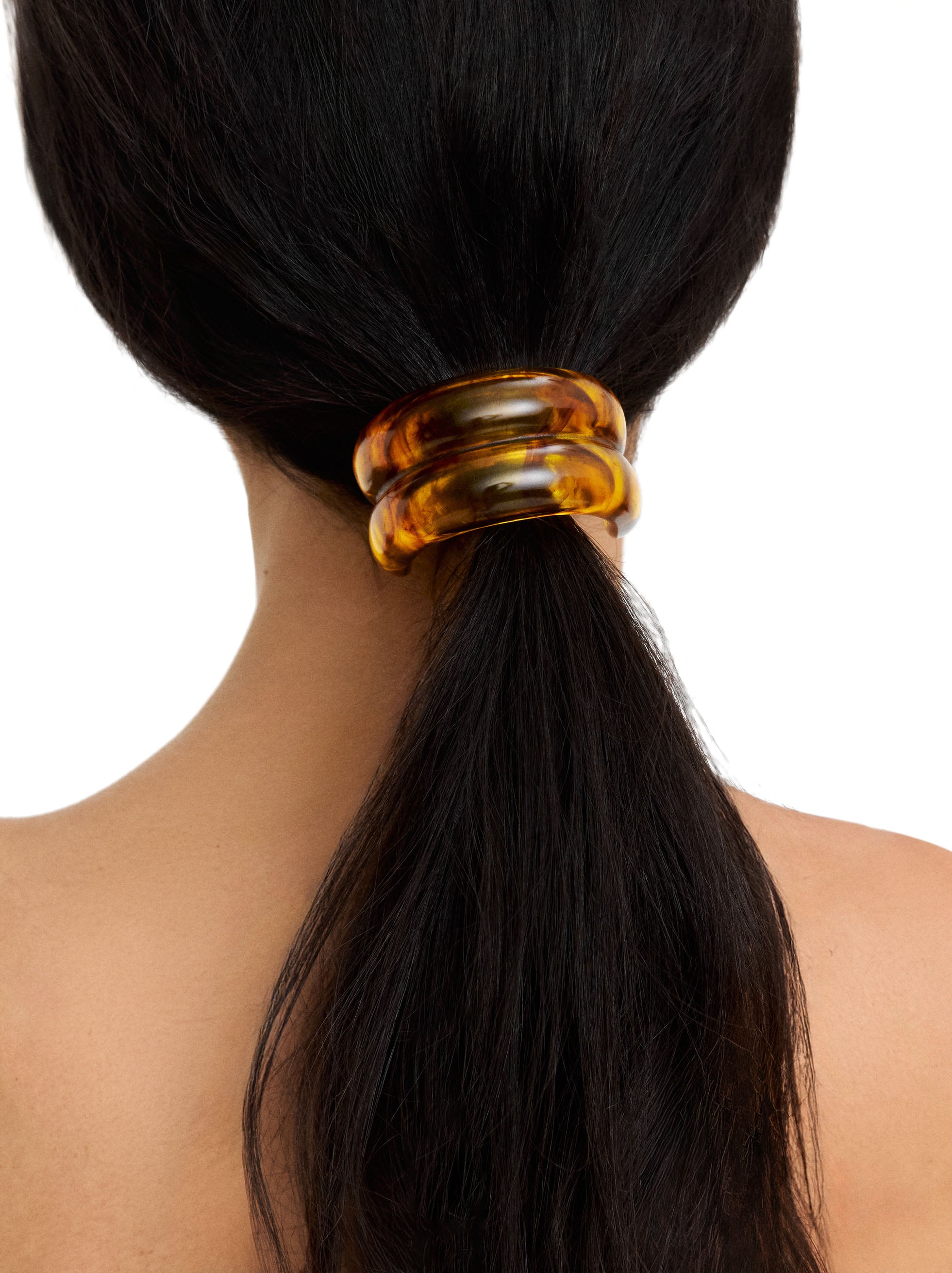 Elástico De Cabello Con Detalle Efecto Piedra