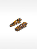 Set De Pinzas Para Pelo Efecto Tortoise