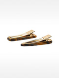 Set De Pinzas Para Pelo Efecto Tortoise