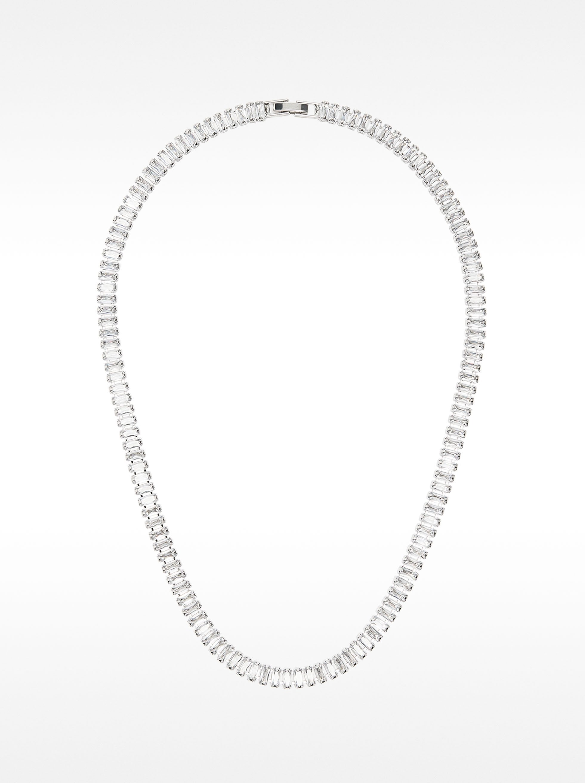 Set De Collar Y Pendientes Con Circonitas