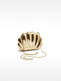Clutch De Fiesta Metálico Ostra