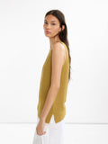 Top De Punto Con Cuello V