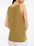Top De Punto Con Cuello V