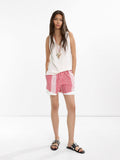 Top De Punto Con Cuello V