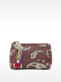 Neceser Estampado Con Pespuntes