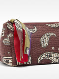 Neceser Estampado Con Pespuntes
