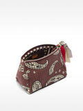 Neceser Estampado Con Pespuntes