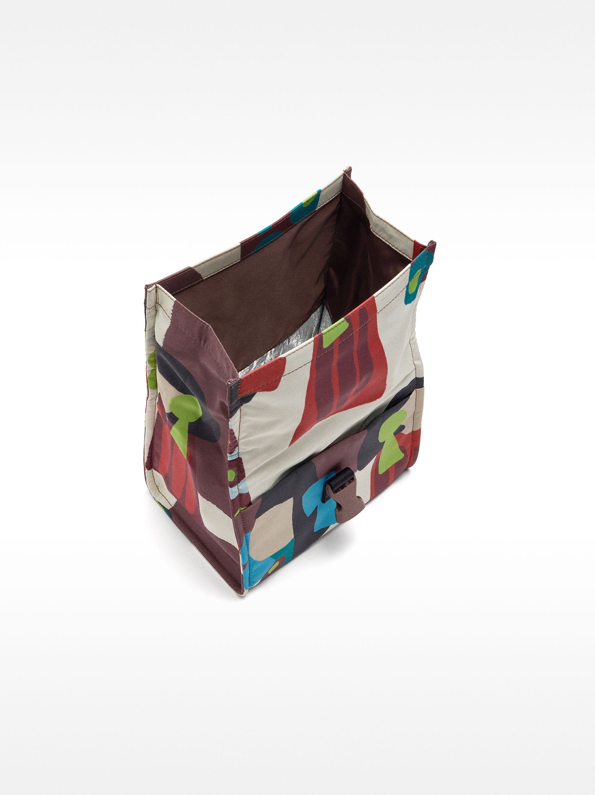 Bolsa Porta-Alimentos De Nylon Estampada