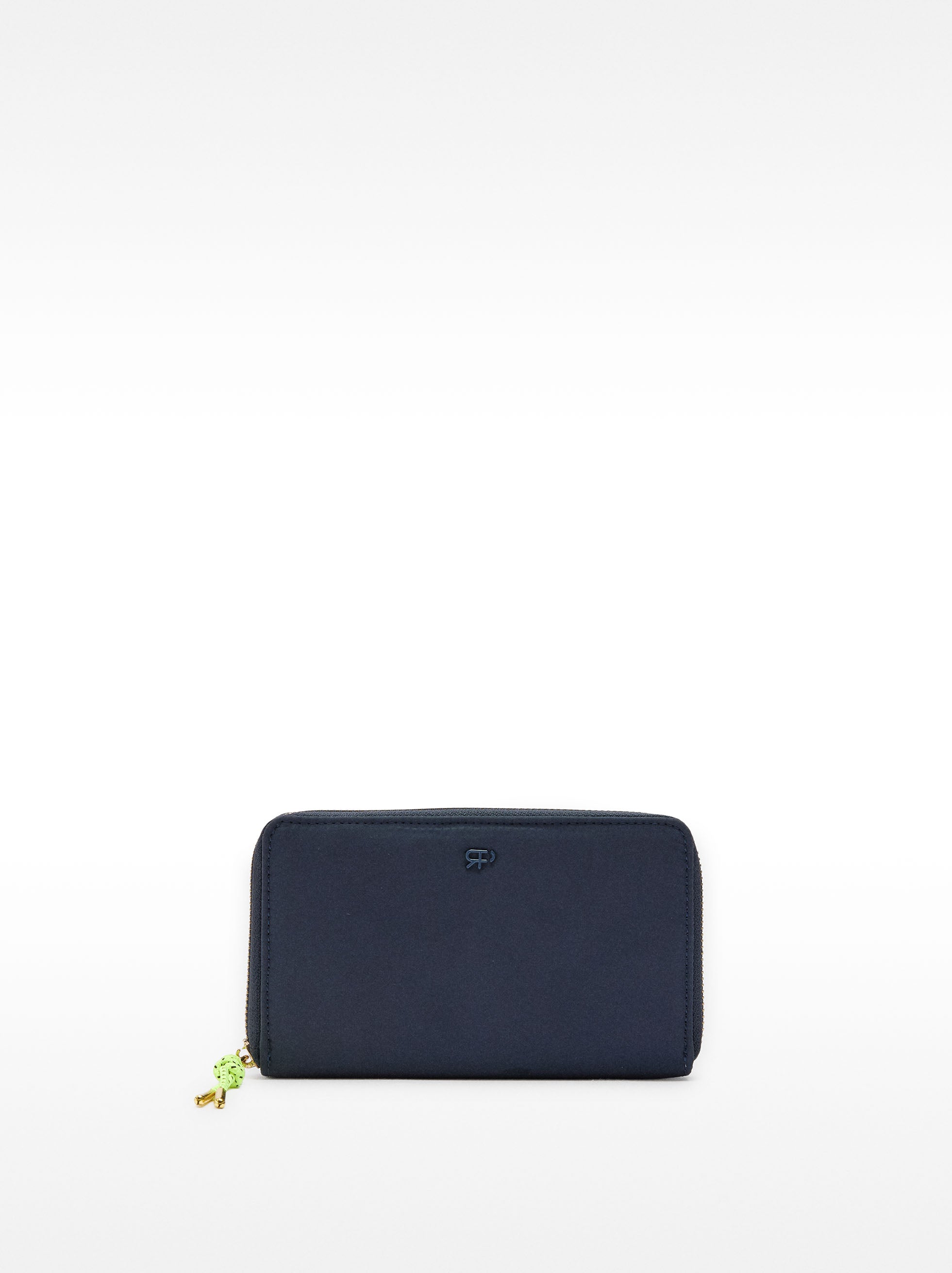 Cartera De Nylon Con Cremallera