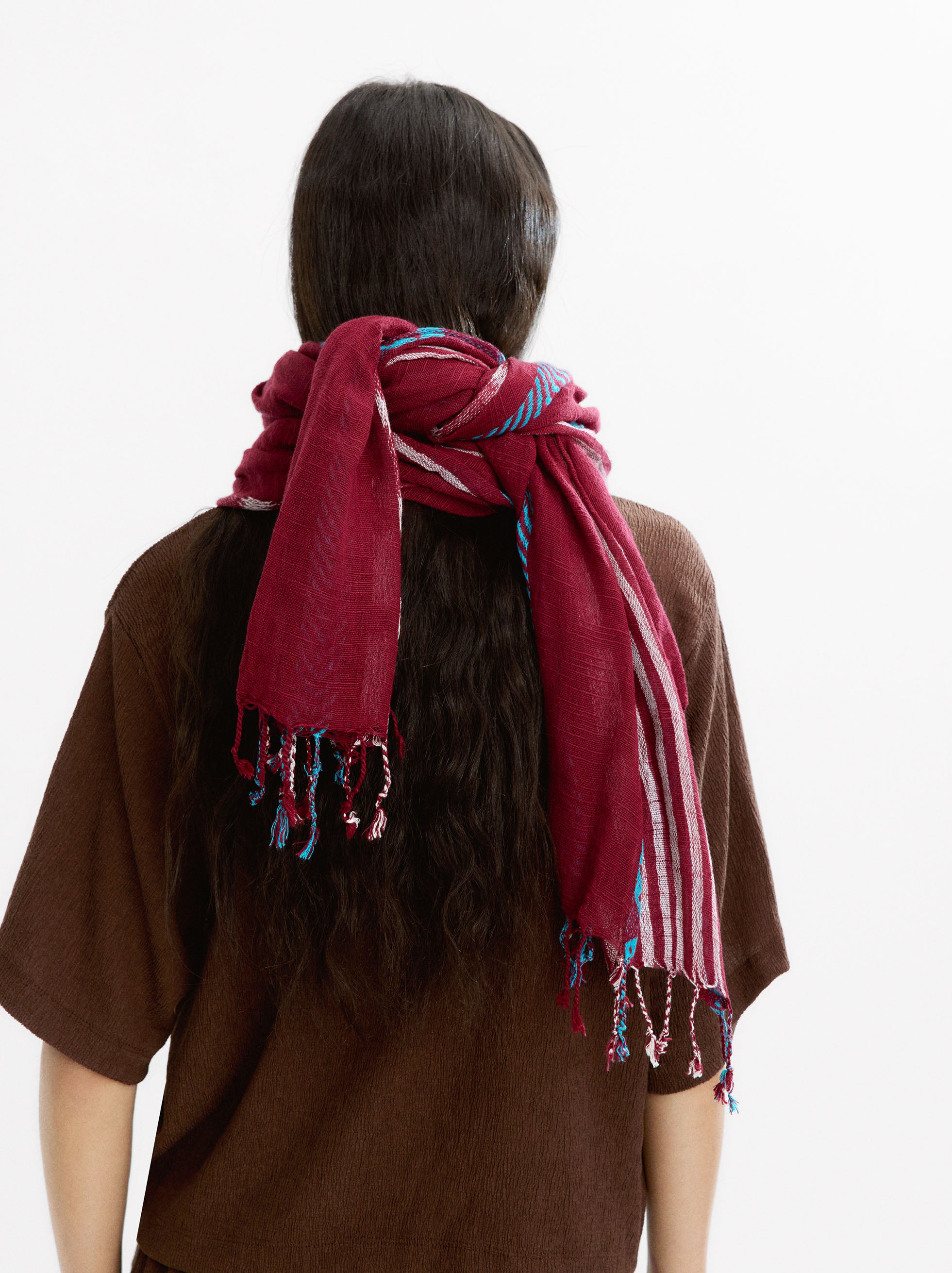 Pañuelo De Algodón Estampado
