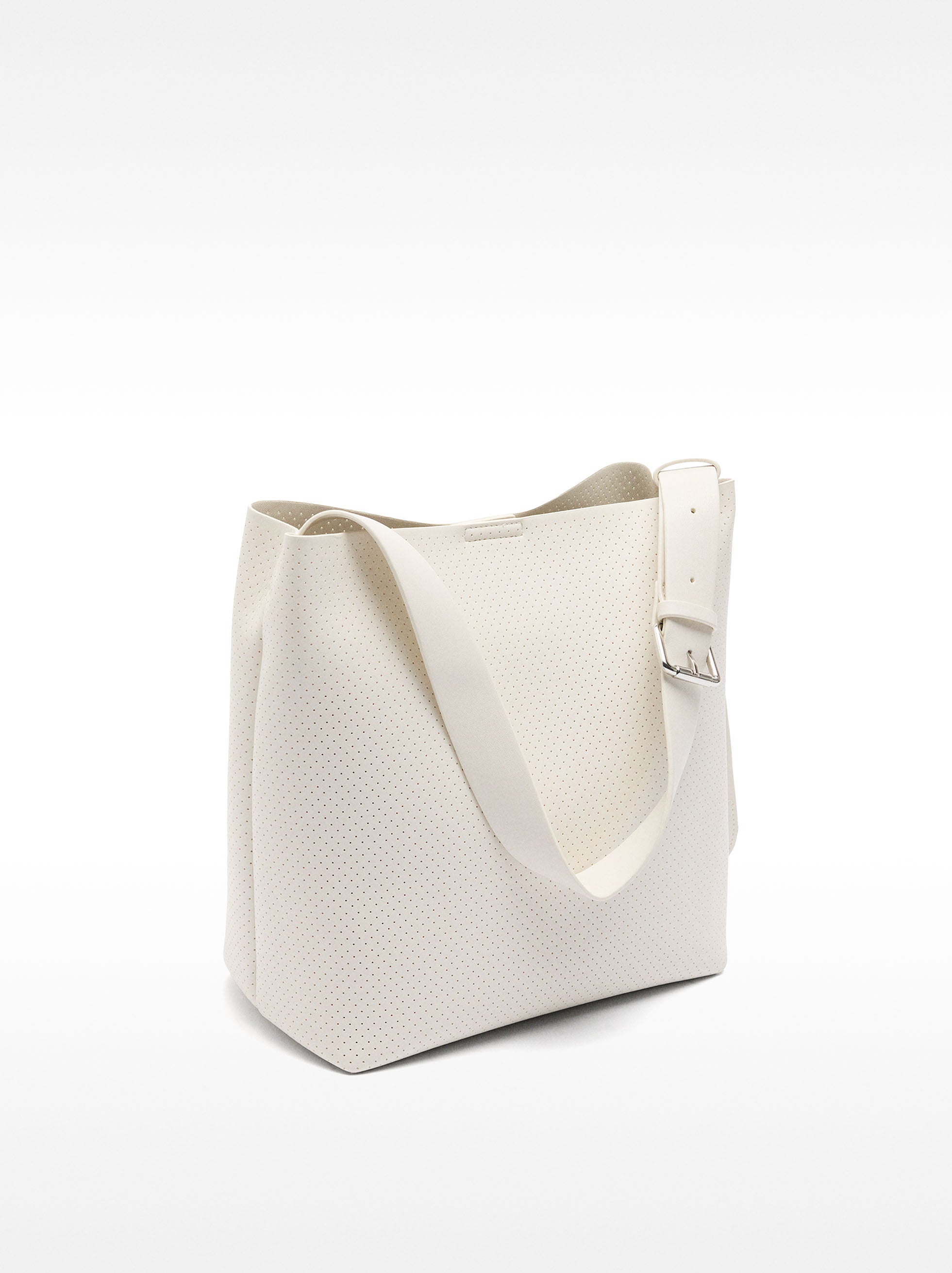 Bolso De Hombro Con Textura