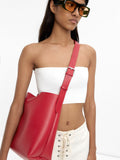 Bolso De Hombro Con Textura