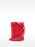 Bolso Bandolera Doble Con Tachuelas