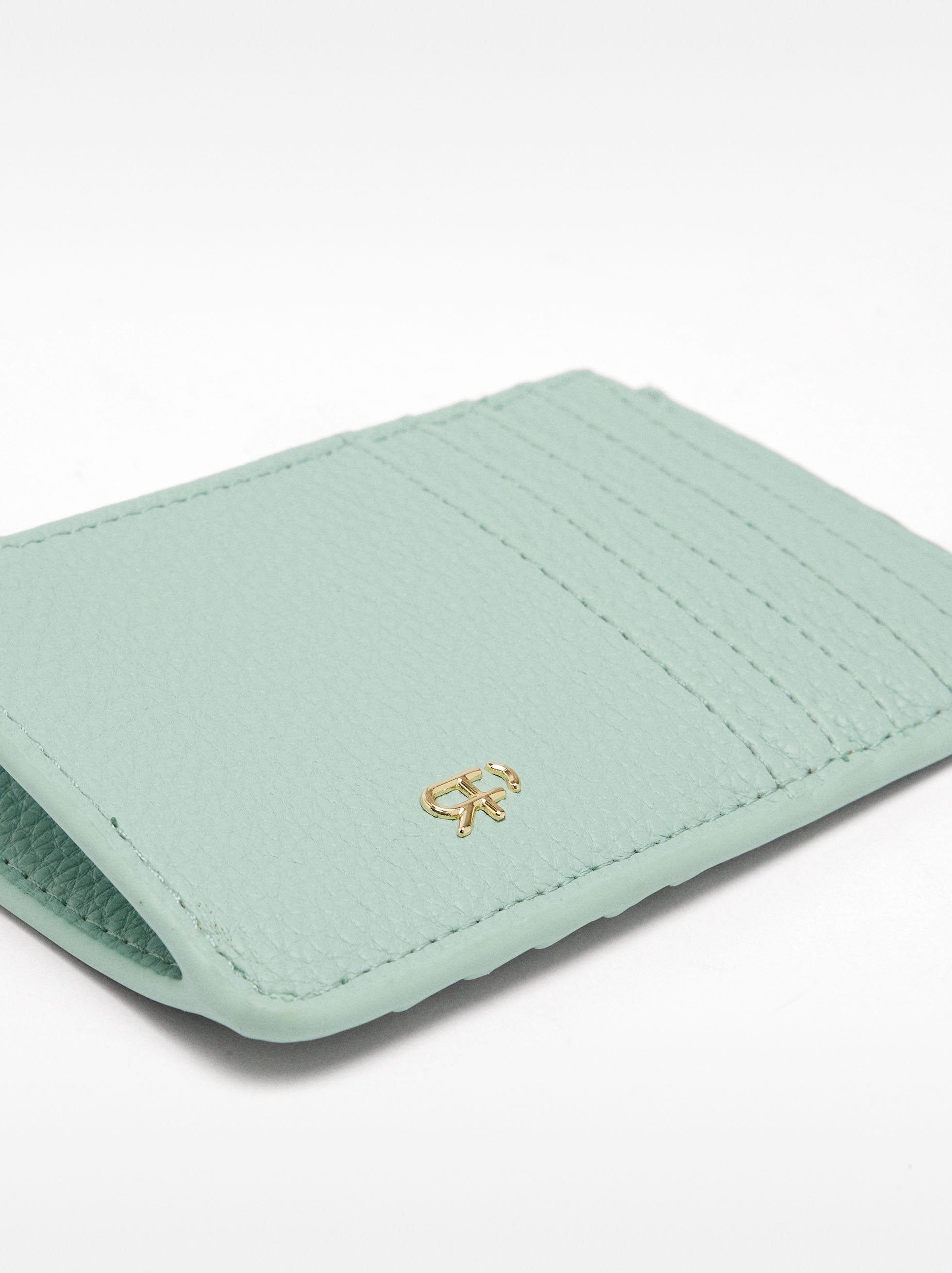 Tarjetero Básico Con Textura