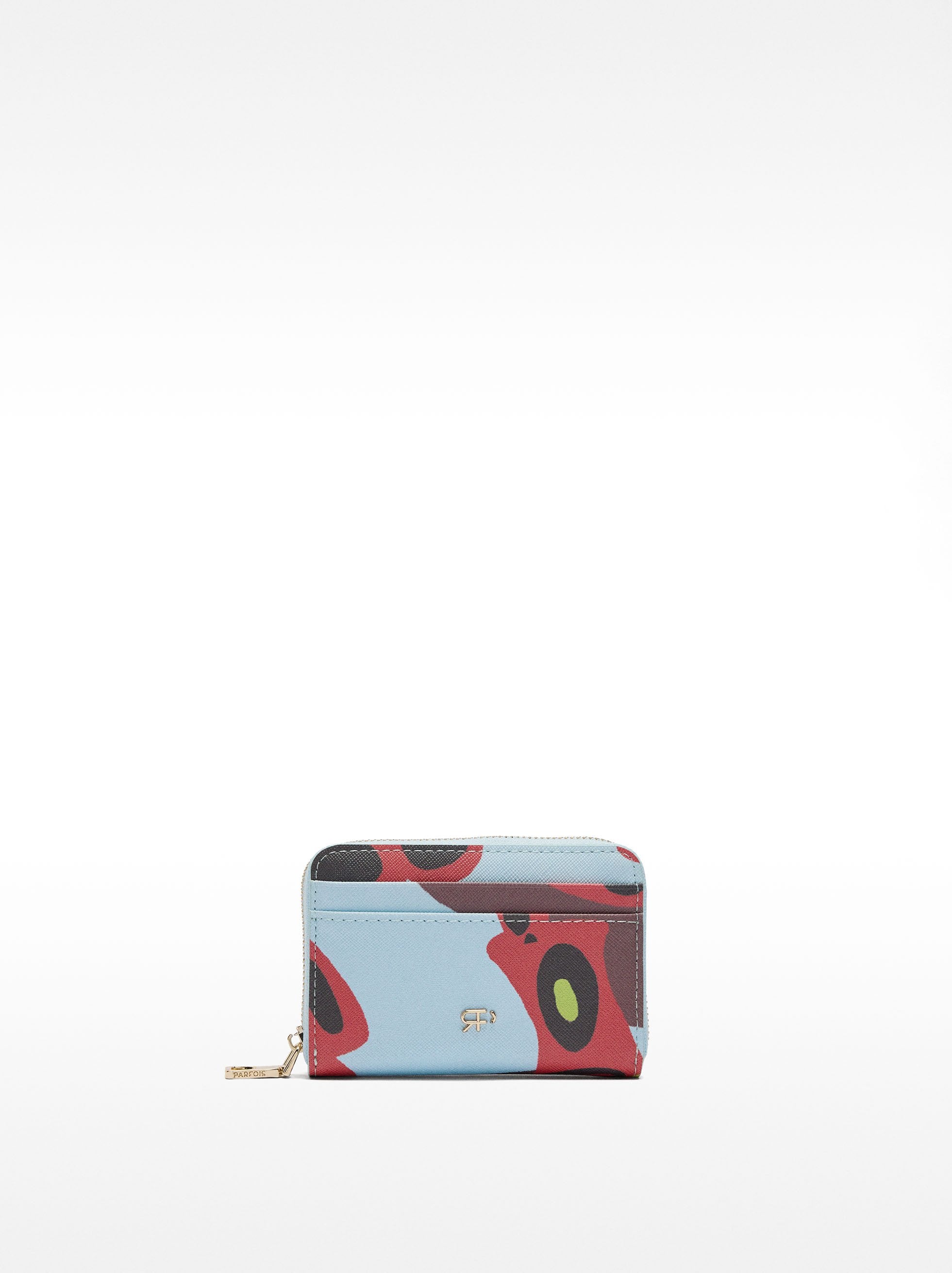 Cartera Estampada Con Textura