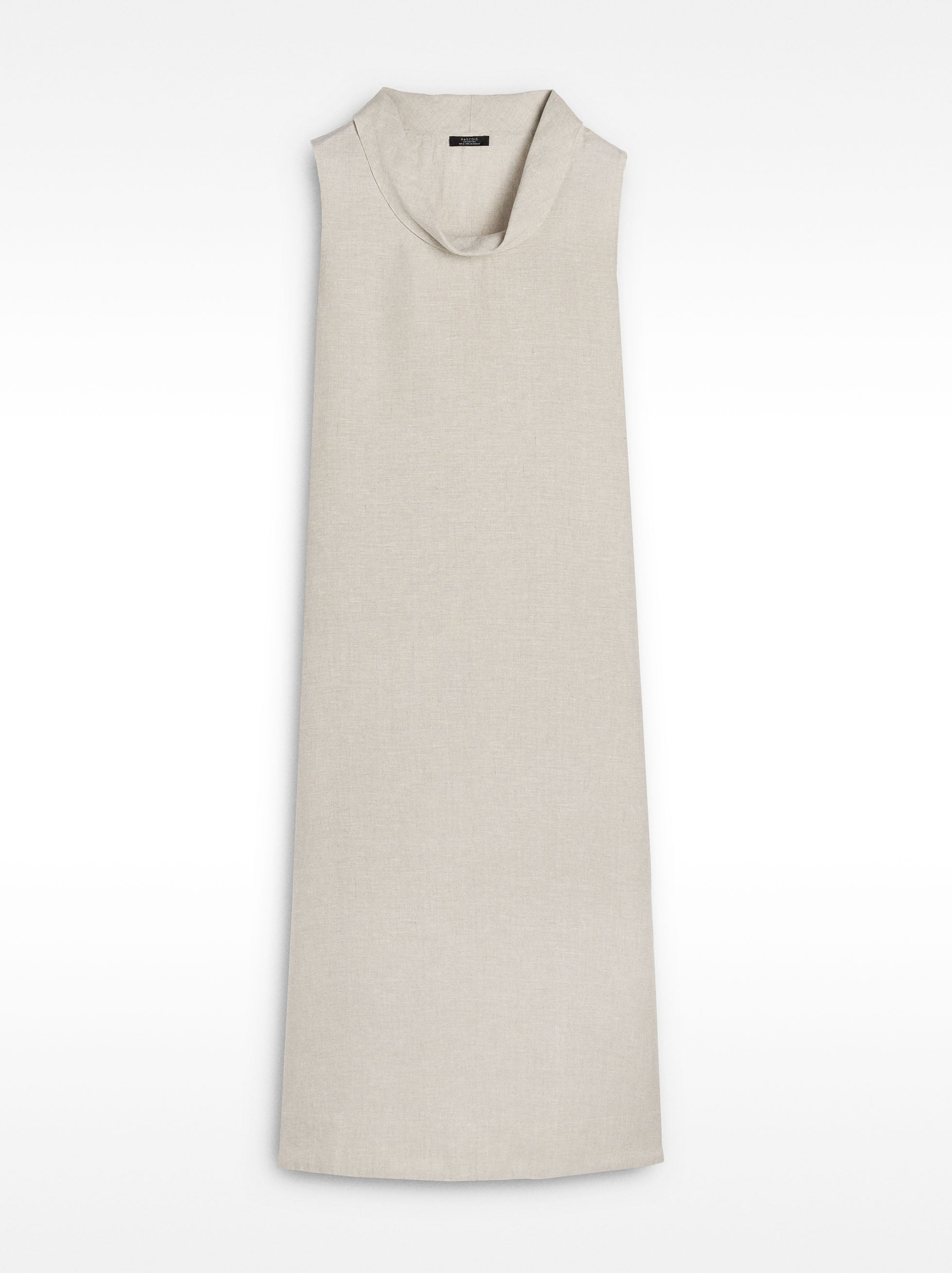 Vestido Midi 100% De Lino