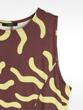 Vestido Largo Con Estampado