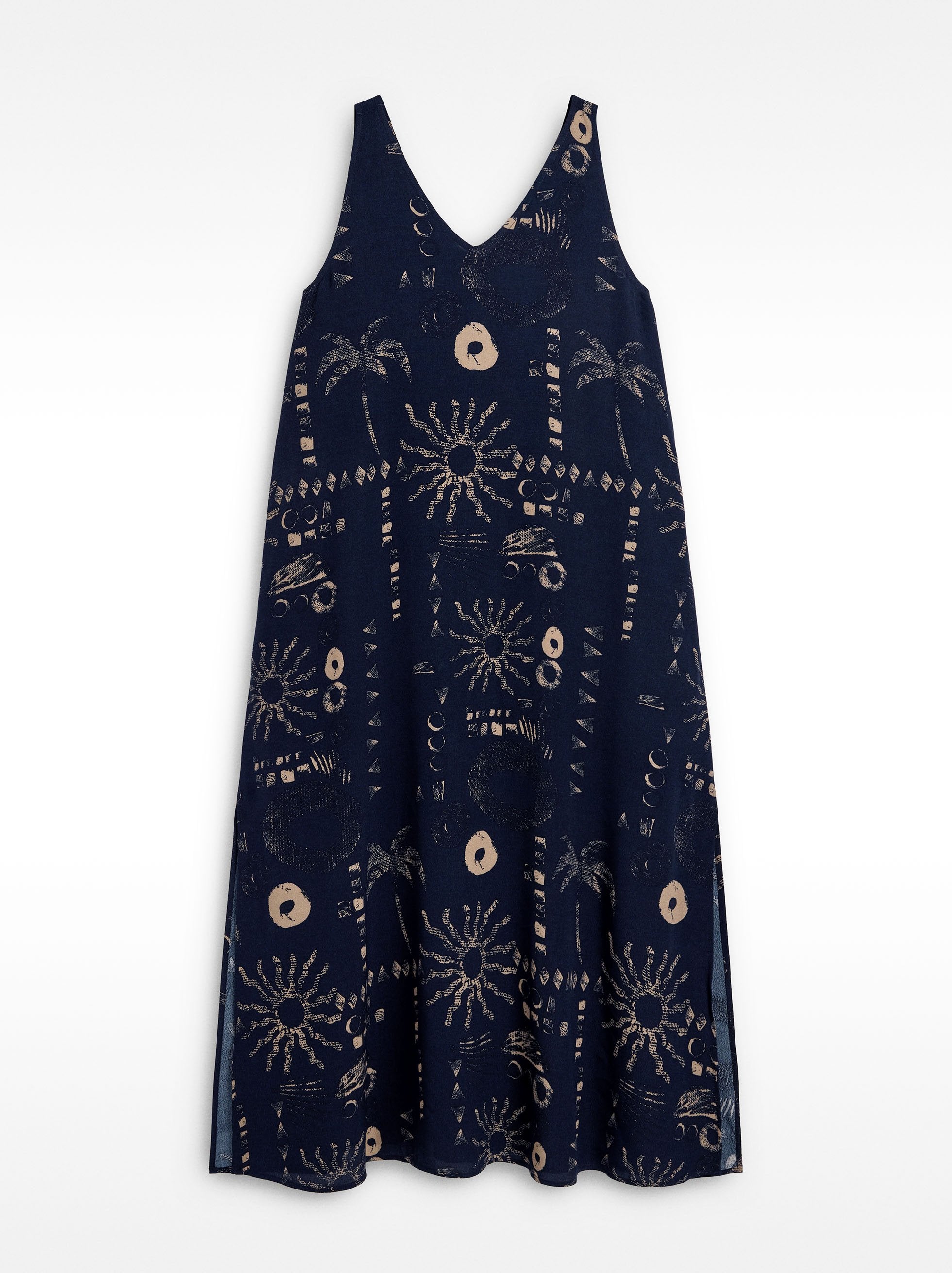 Vestido Midi Estampado