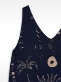 Vestido Midi Estampado