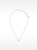 Collar Corto Con Colgante De Corazón – Plata De Ley 925