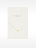 Collar Corto Con Colgante De Corazón – Plata De Ley 925