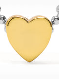 Collar Corto Con Colgante De Corazón – Plata De Ley 925