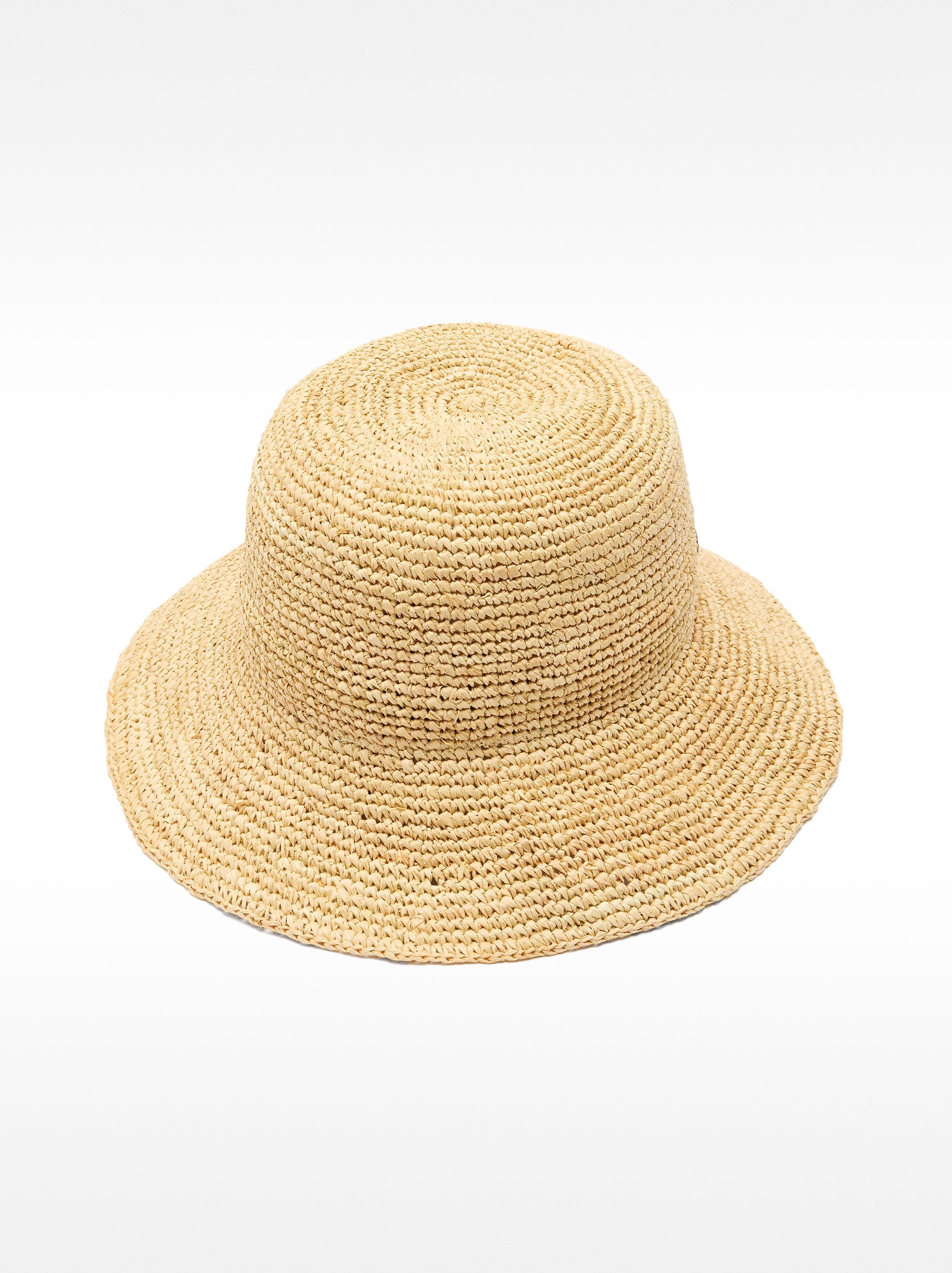 Sombrero De Rafia Con Texto