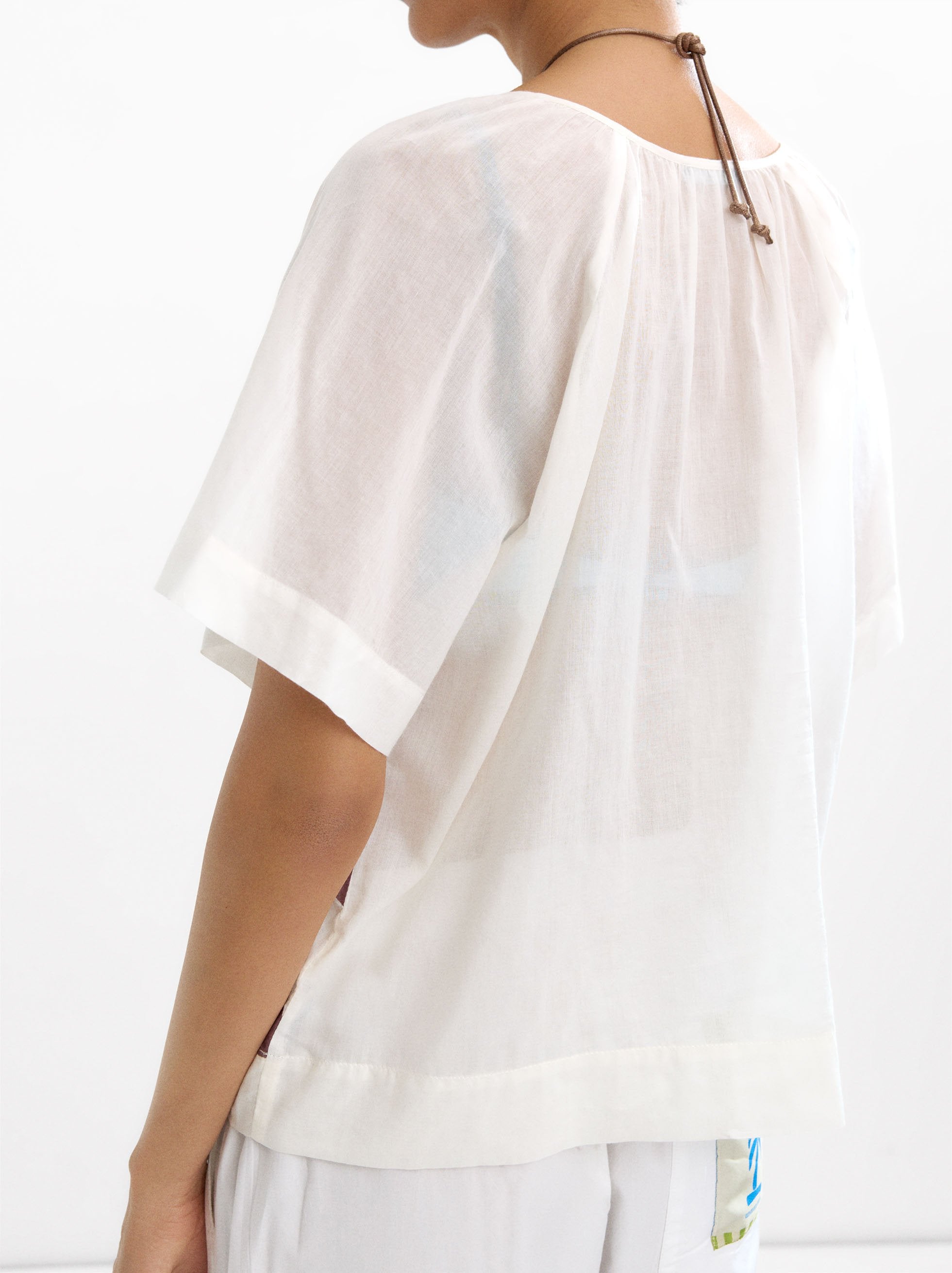 Blusa De 100% Algodón Estampado