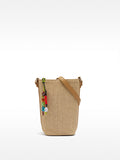 Bolso Para Móvil Efecto Rafia