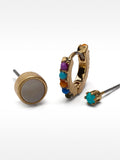 Set De Pendientes Con Concha