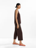 Pantalón De Punto Cropped