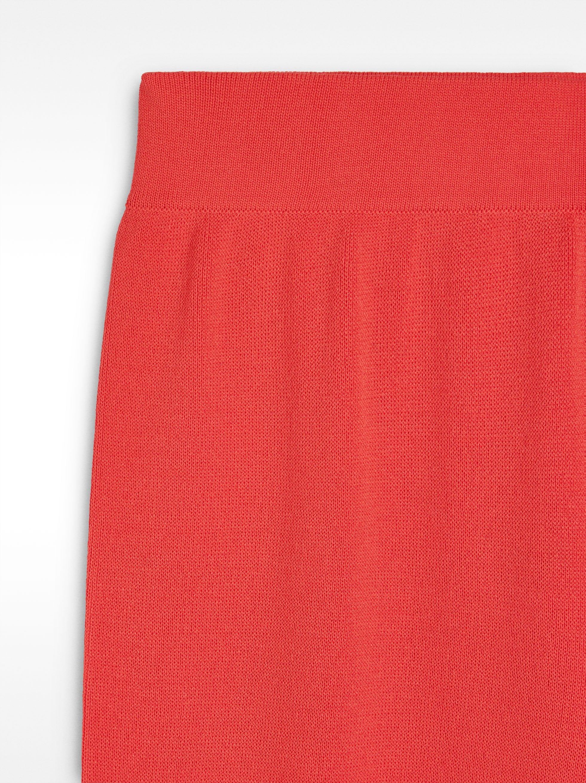 Pantalón De Punto Cropped