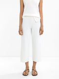 Pantalón De Punto Cropped