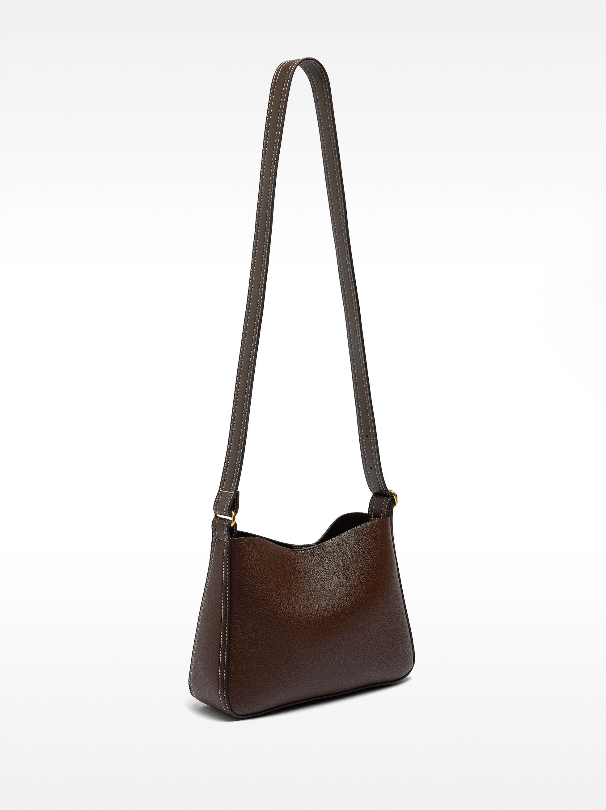 Bolso Bandolera Con Textura