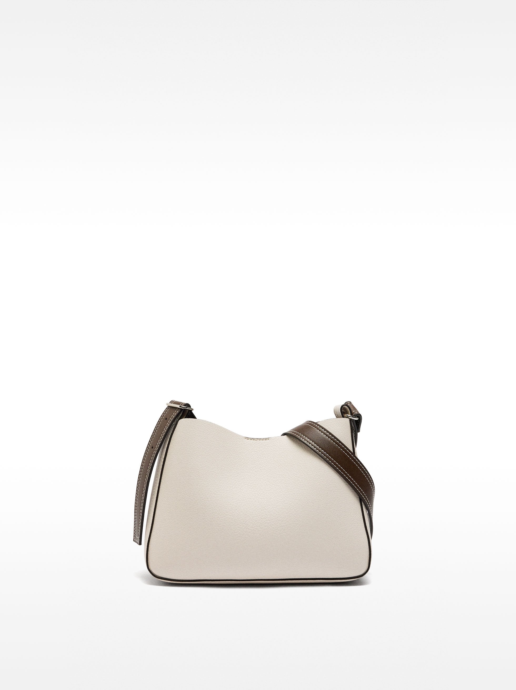 Bolso Bandolera Con Textura