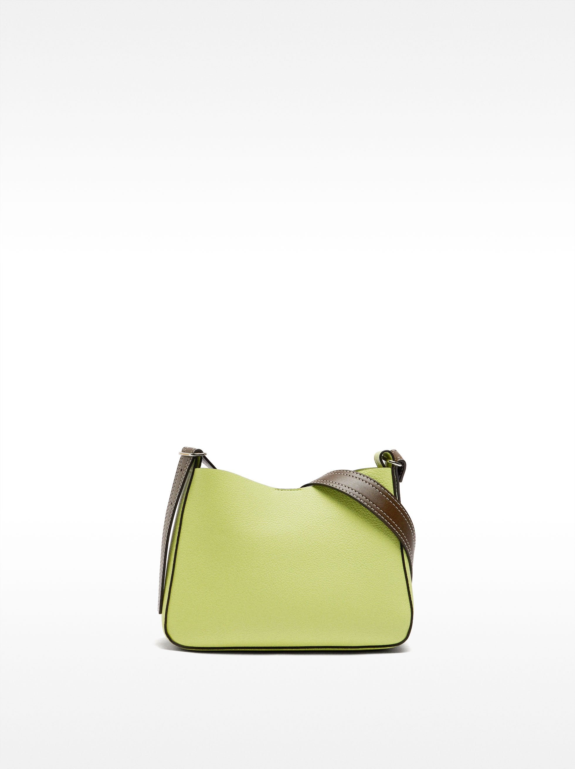 Bolso Bandolera Con Textura