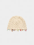 Gorro De Crochet Con Conchas