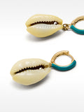 Aros Esmaltados Con Conchas