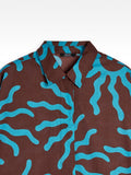 Vestido Camisero Estampado 100% Algodón