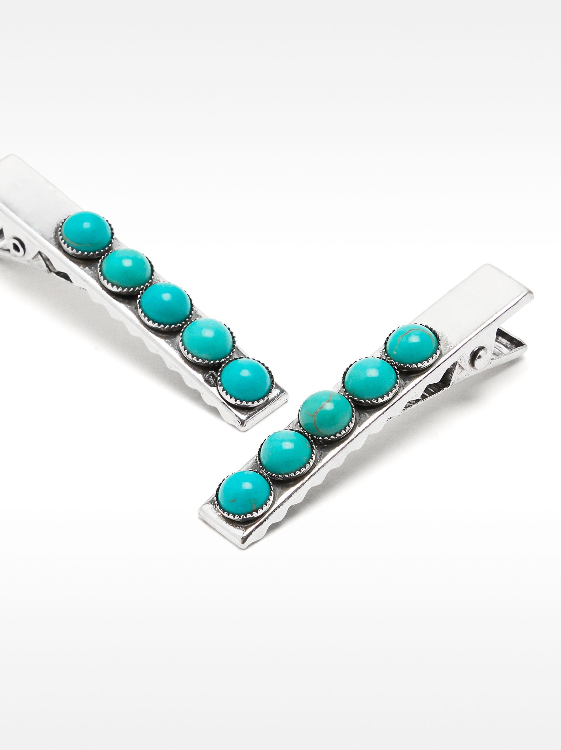 Pinzas De Pelo Con Piedras